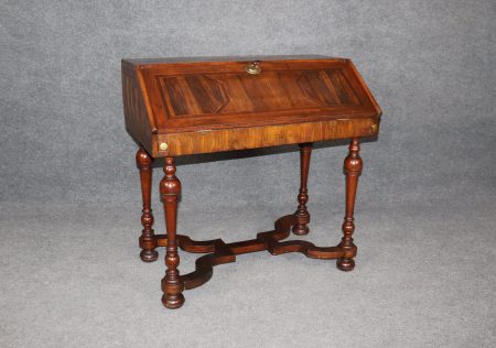 Antique 18th Century Louis XIV Style Inlaid Secretary Desk, Writing Desk