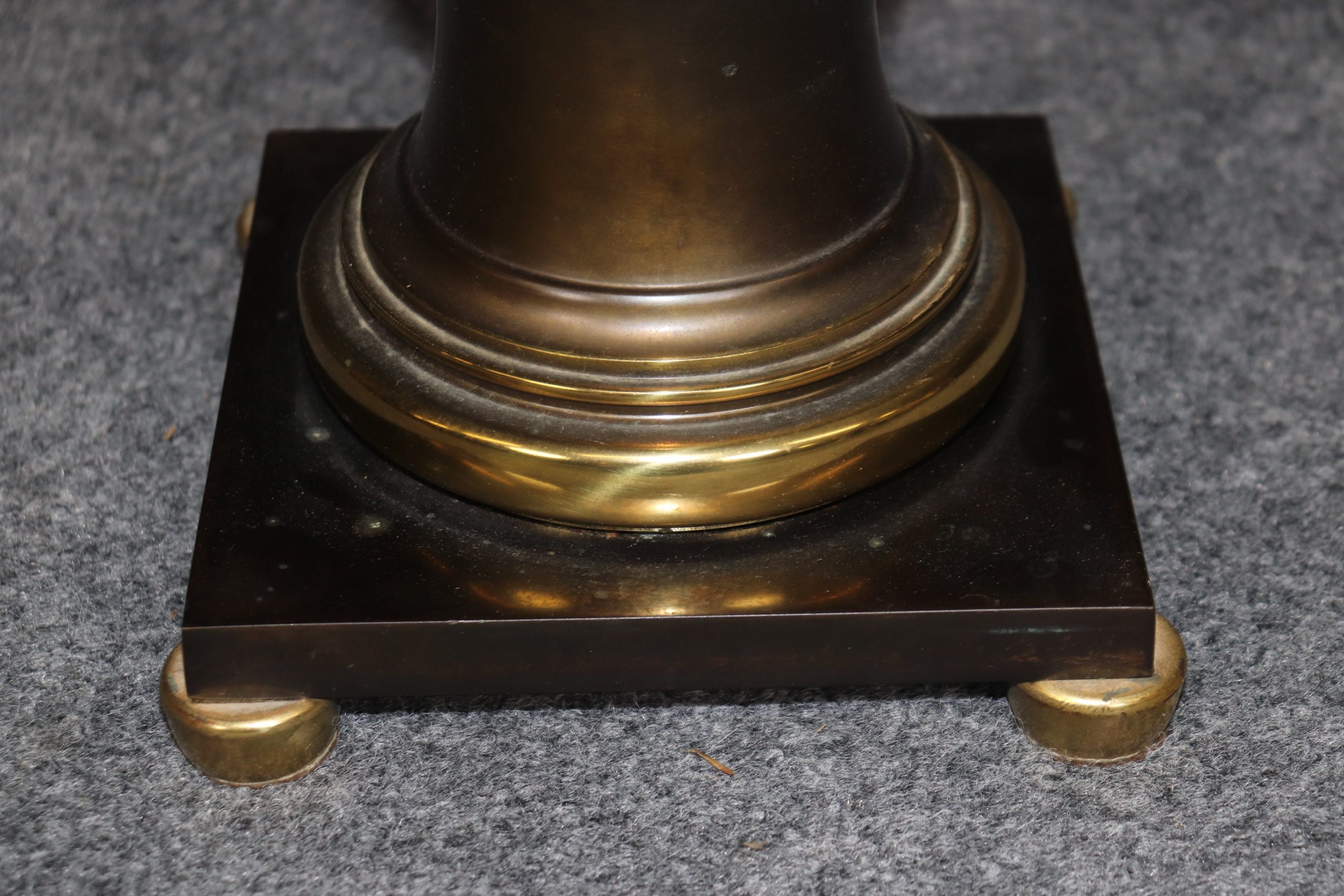 Pair of MCM Hollywood Regency Style Brass Table Lamps by Stiffel, Accent Lamps. Vintage Lamp - Image 7