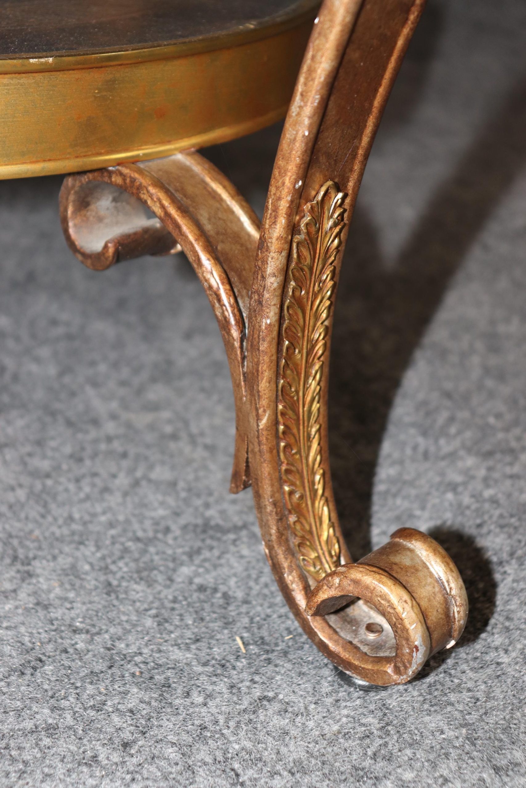 Vintage Directoire Style Gueridon Tables: Century Accent Tables, Pair - Image 8