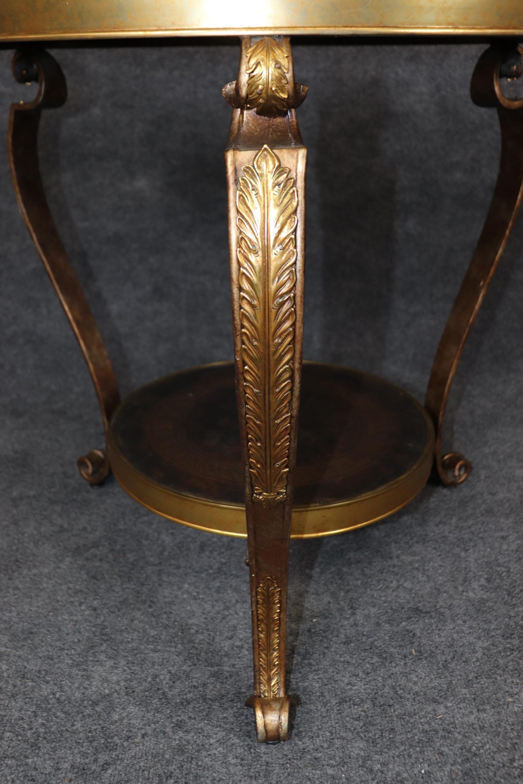 Vintage Directoire Style Gueridon Tables: Century Accent Tables, Pair - Image 7