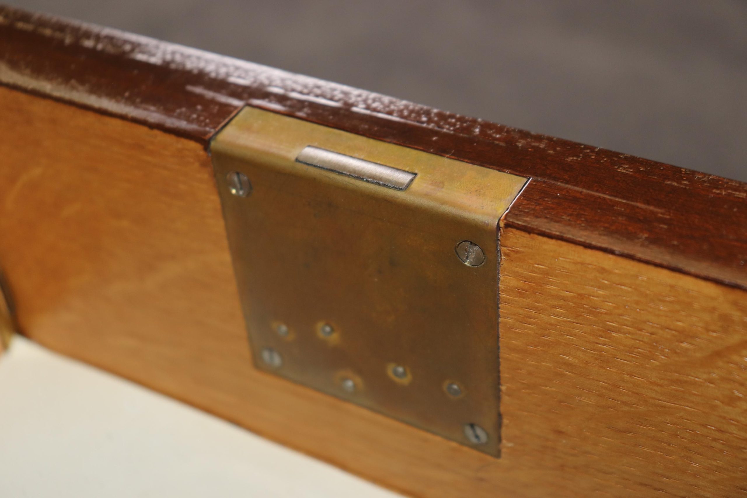 Maison Jansen Louis XVI Style Marble Top Dresser, Commode - Image 10