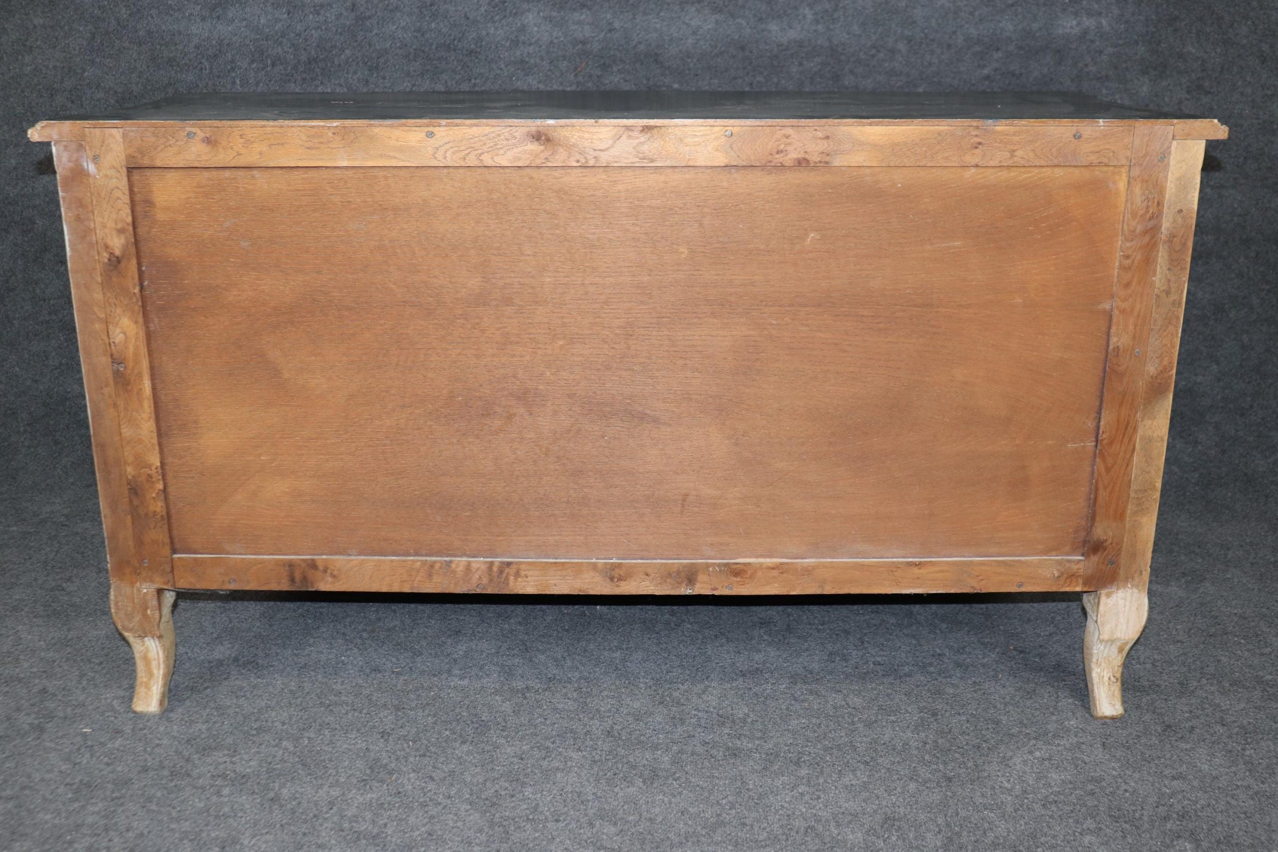 Vintage Regency Style Commode: Carved, Distressed Paint - Image 3