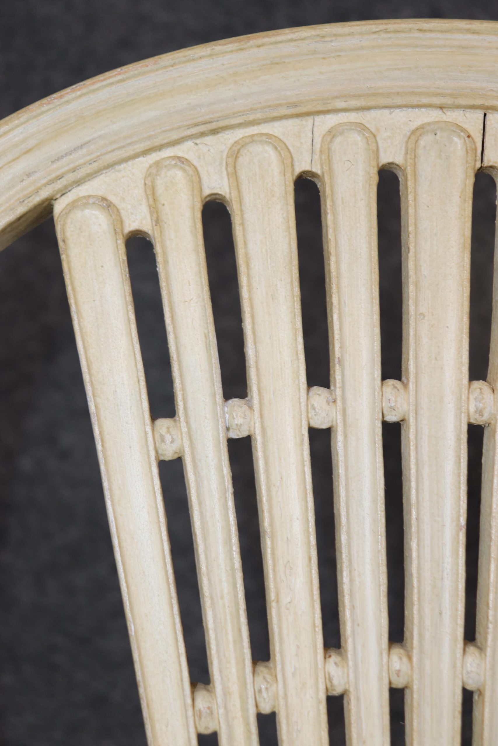 Louis XVI Style Balloon Back Dining Chairs - Set of 10 - Attributed to Maison Jansen - Image 10