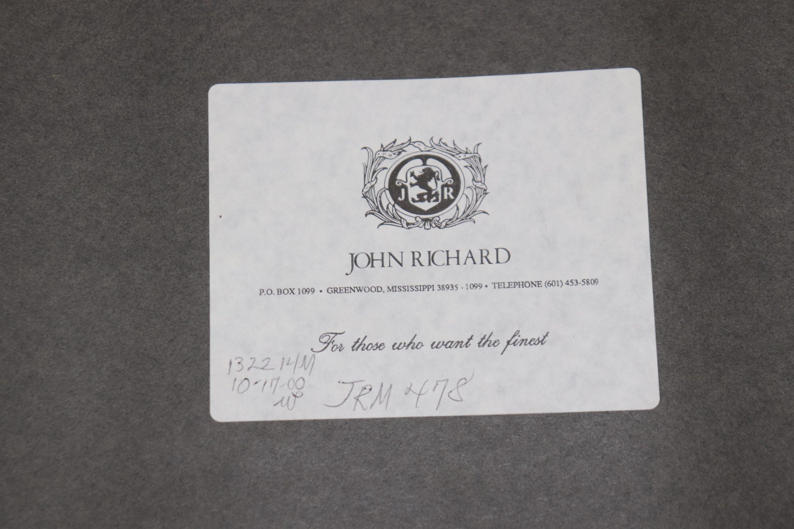 Large Continental Beveled Wall Mirror by John Richards: Distressed Painted Finish - Image 10