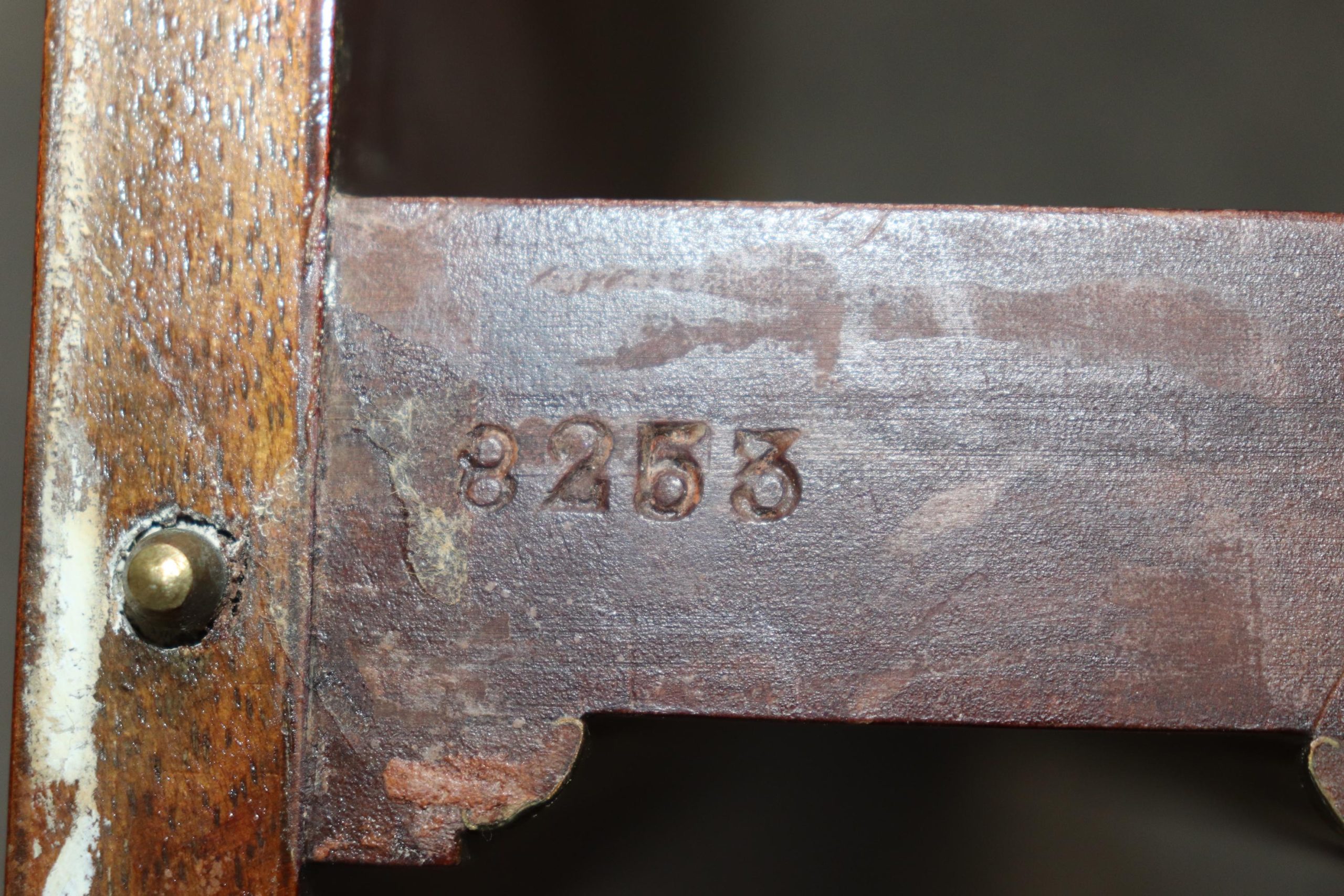 Vintage French Louis XVI Style Dining Table: Brass Mounted Maison Jansen - Image 10