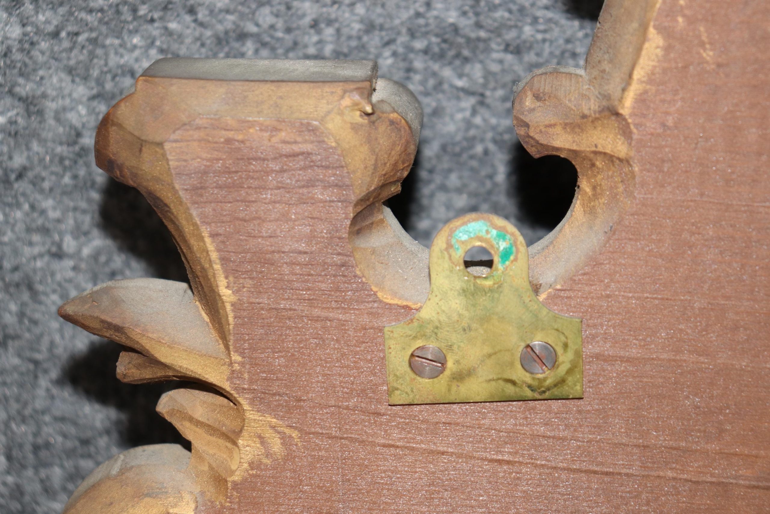 Antique Chinoiserie Red Wall Mirrors: Carved English Pair - Image 10