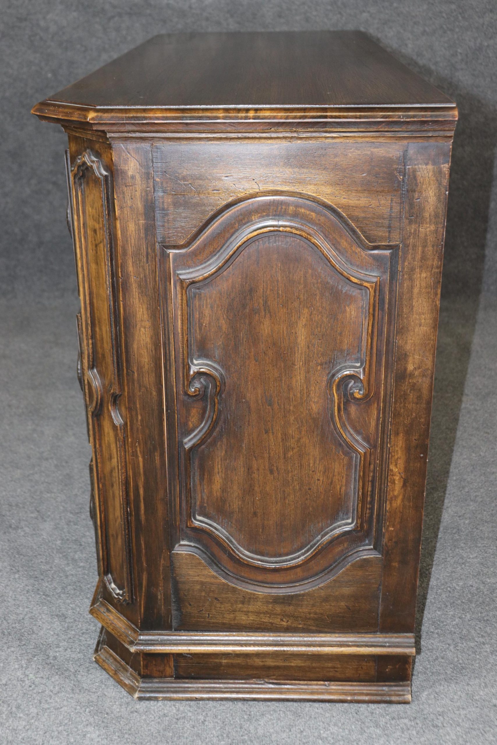 Vintage Country French Commode: Louis XIV Style 3-Drawer Chest - Image 2