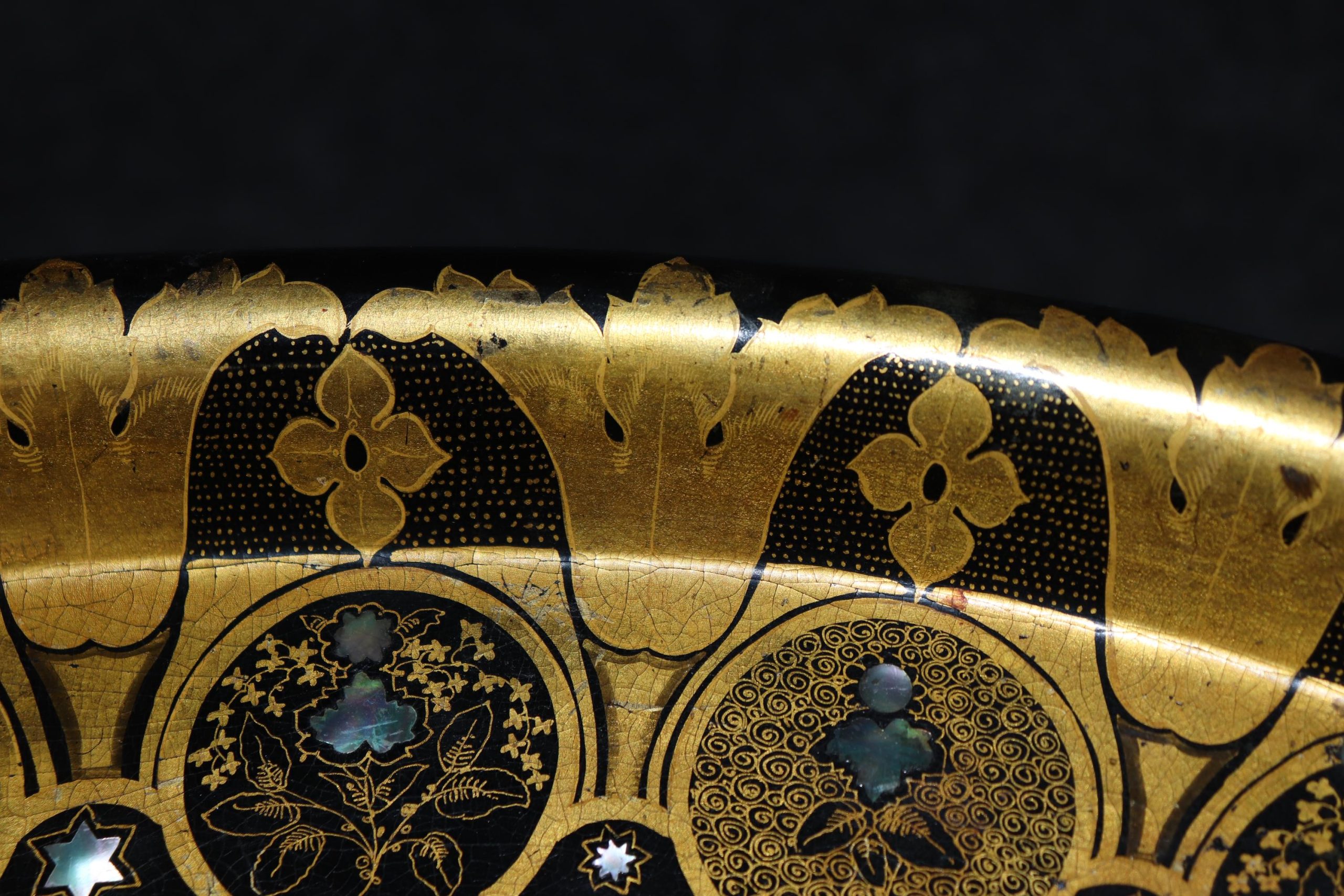 Vintage Ebonized Faux Bamboo Cocktail Table: Chinoiserie Style by Michael Davis - Image 9