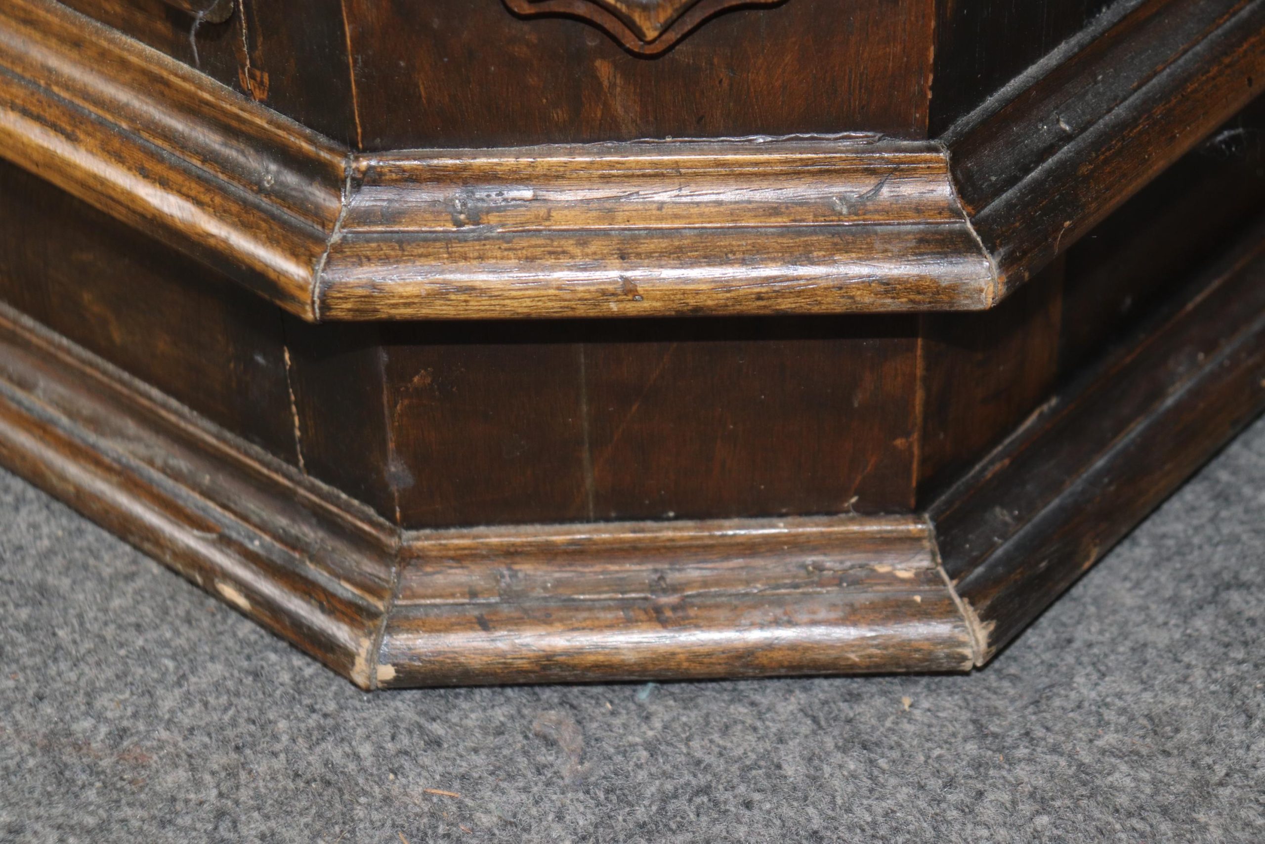 Vintage Country French Commode: Louis XIV Style 3-Drawer Chest - Image 10