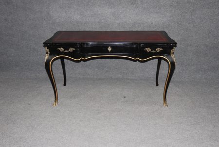 Vintage Louis XV Style Leather Top Desk by John Widdicomb