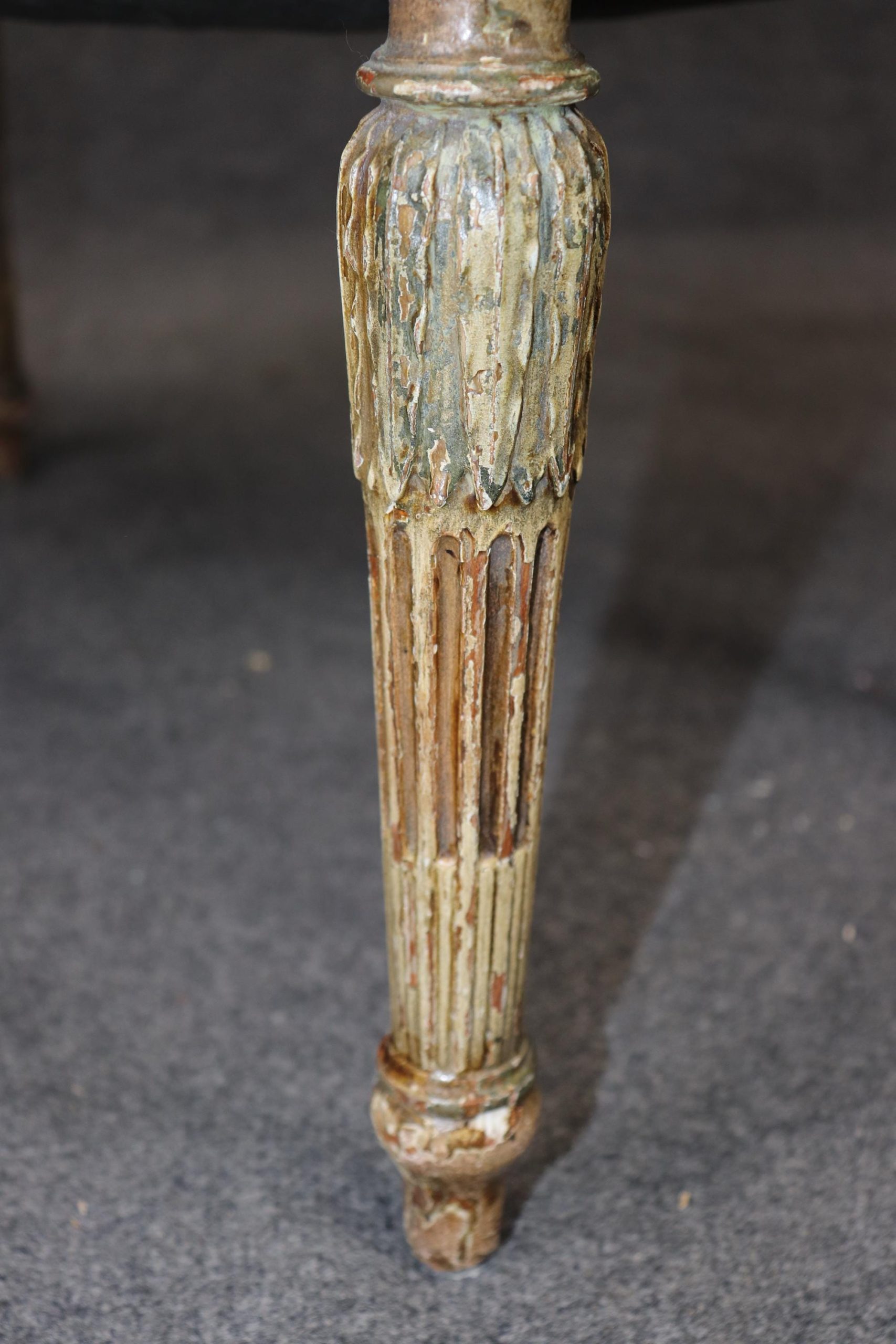 Antique Louis XVI Style Window Bench attributed to Maison Jansen, Window Seat - Image 9