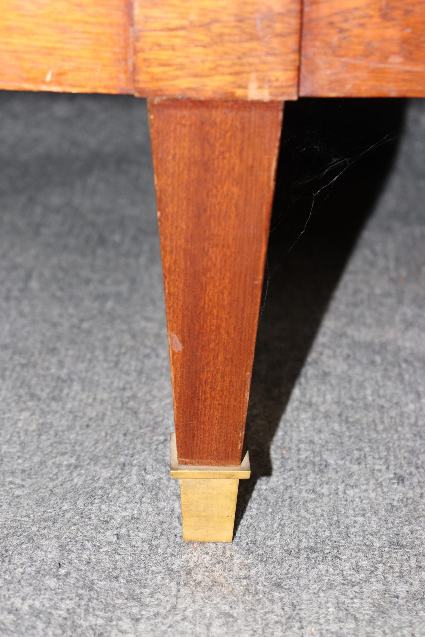 Antique French Louis XVI Abatant Desk by Mercier Freres - Image 9