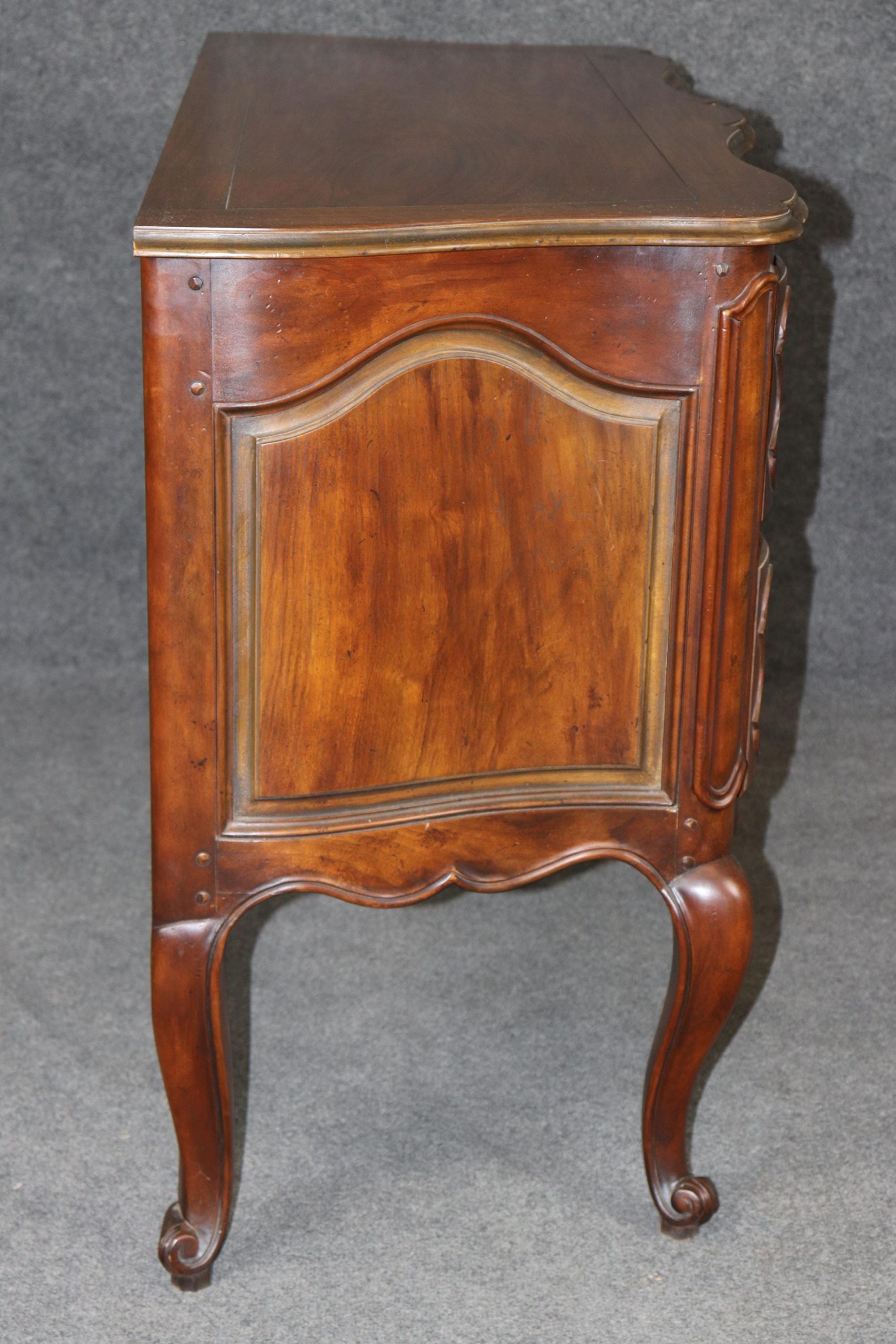 Mid Century Baker Furniture Commode: Louis XV Country French Dresser - Image 3