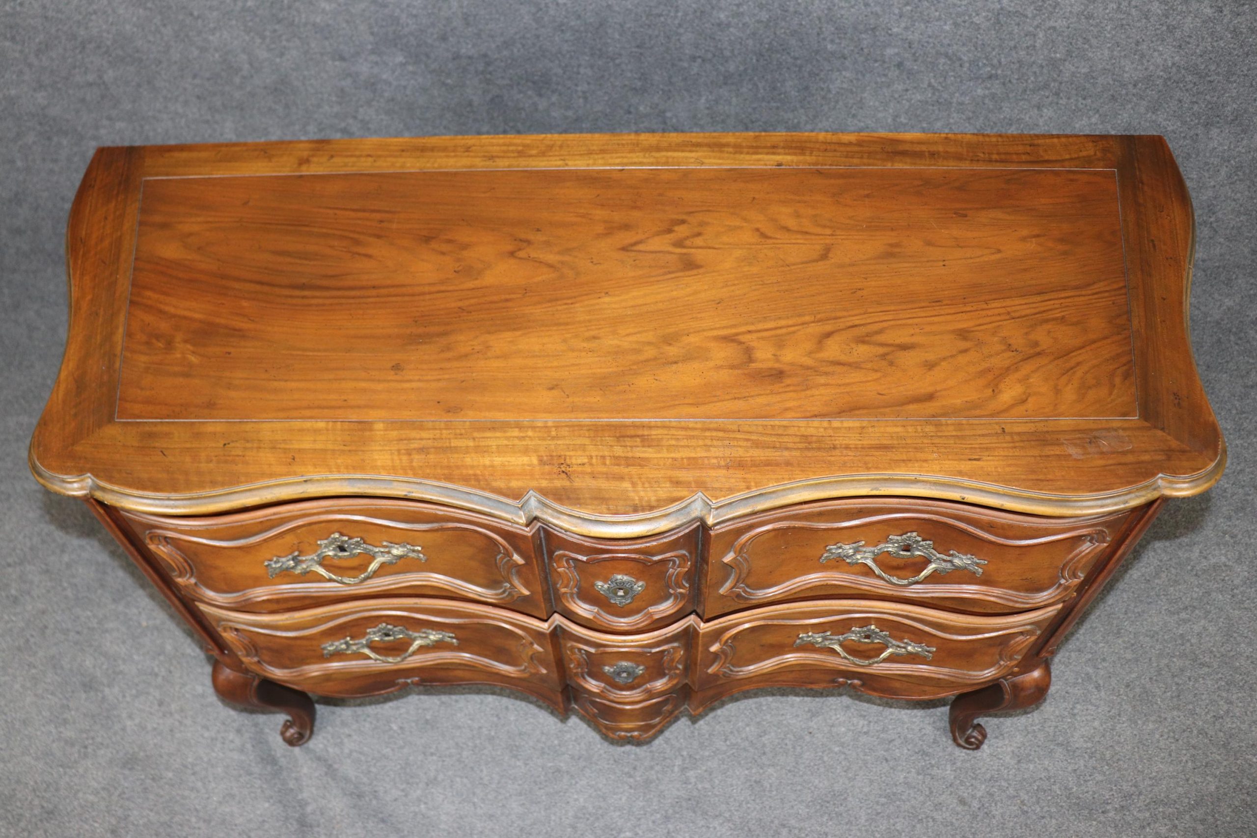 Mid Century Baker Furniture Commode: Louis XV Country French Dresser - Image 6