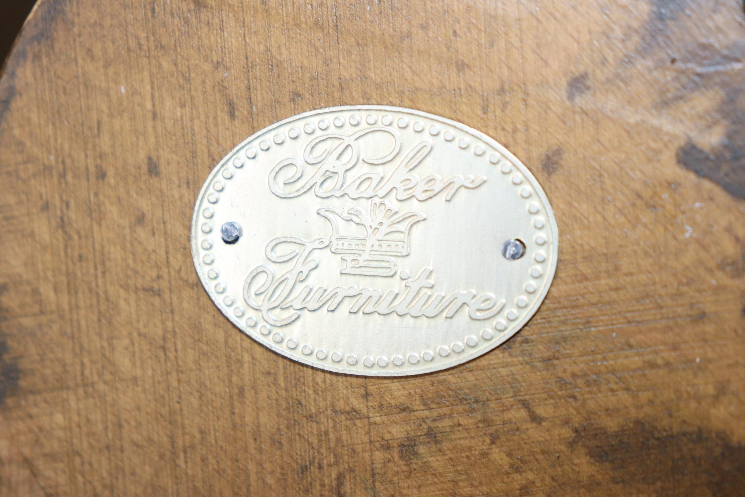 6 Baker Louis XIV Style Upholstered and Carved Dining Chairs, Side Chairs - Image 10