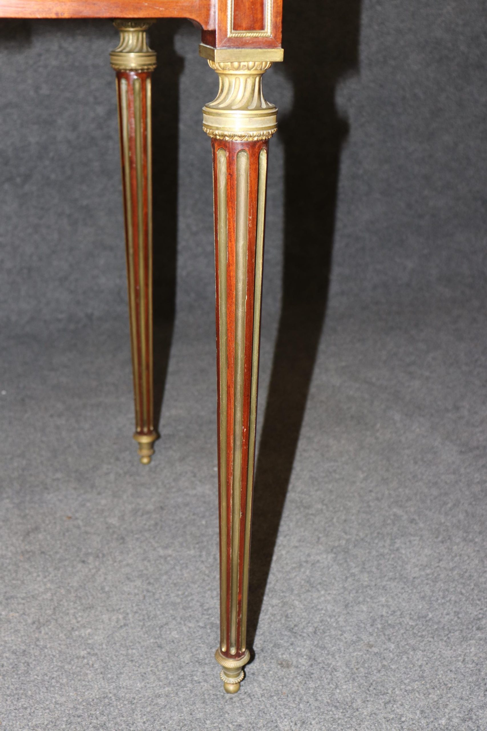 19th Century French Louis XVI Game Table by Paul Sormani: Bronze Mounted - Image 9