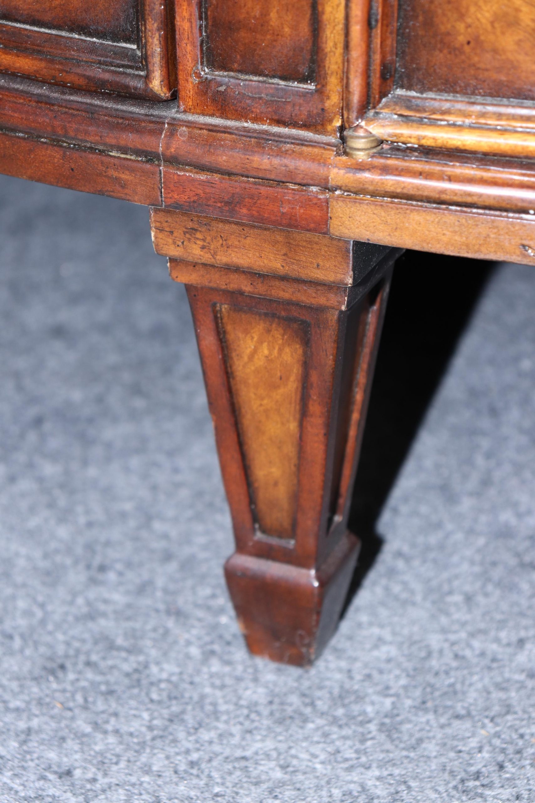 Theodore Alexander English Style Demilune Commode Chest of Drawers, Cabinet - Image 7