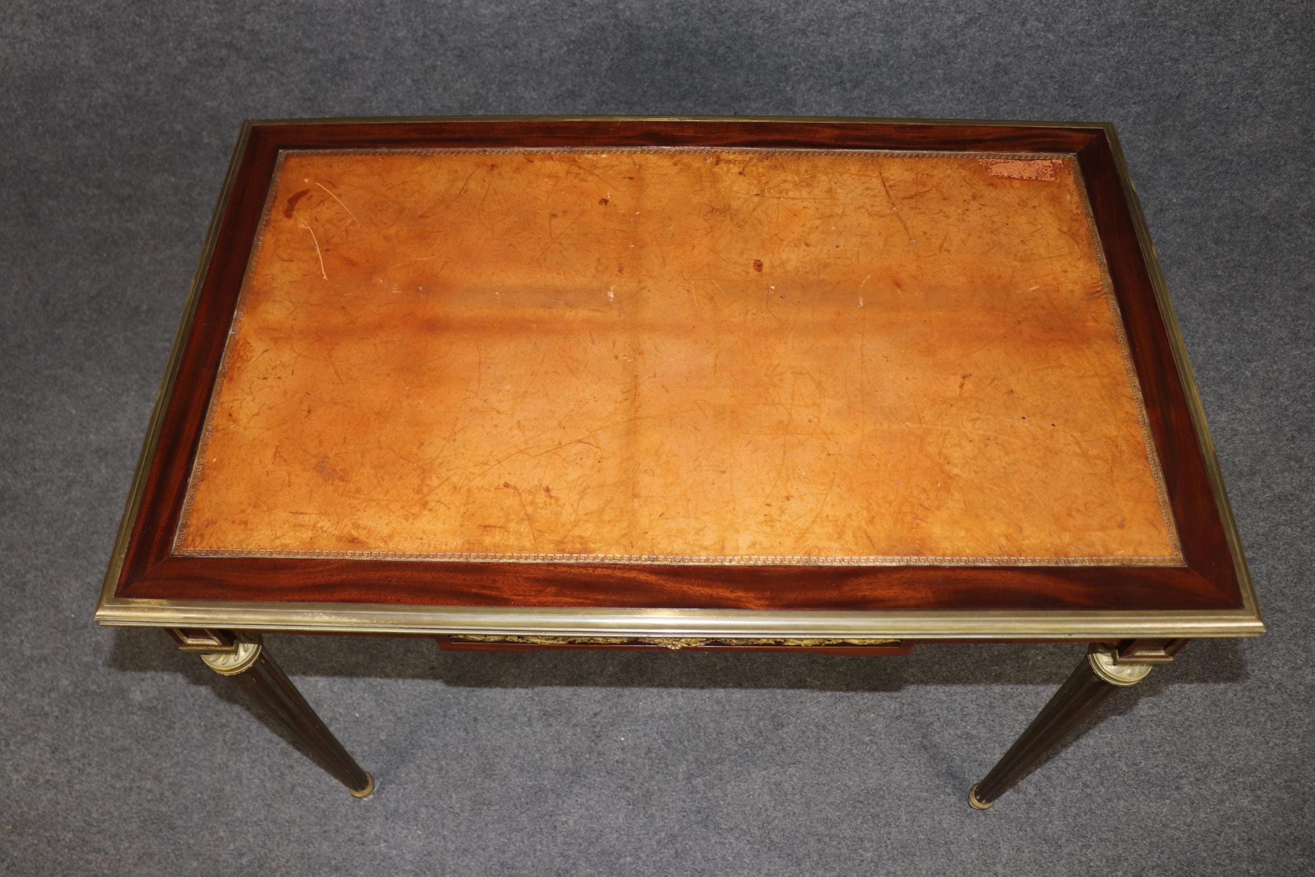 19th Century French Louis XVI Game Table by Paul Sormani: Bronze Mounted - Image 5