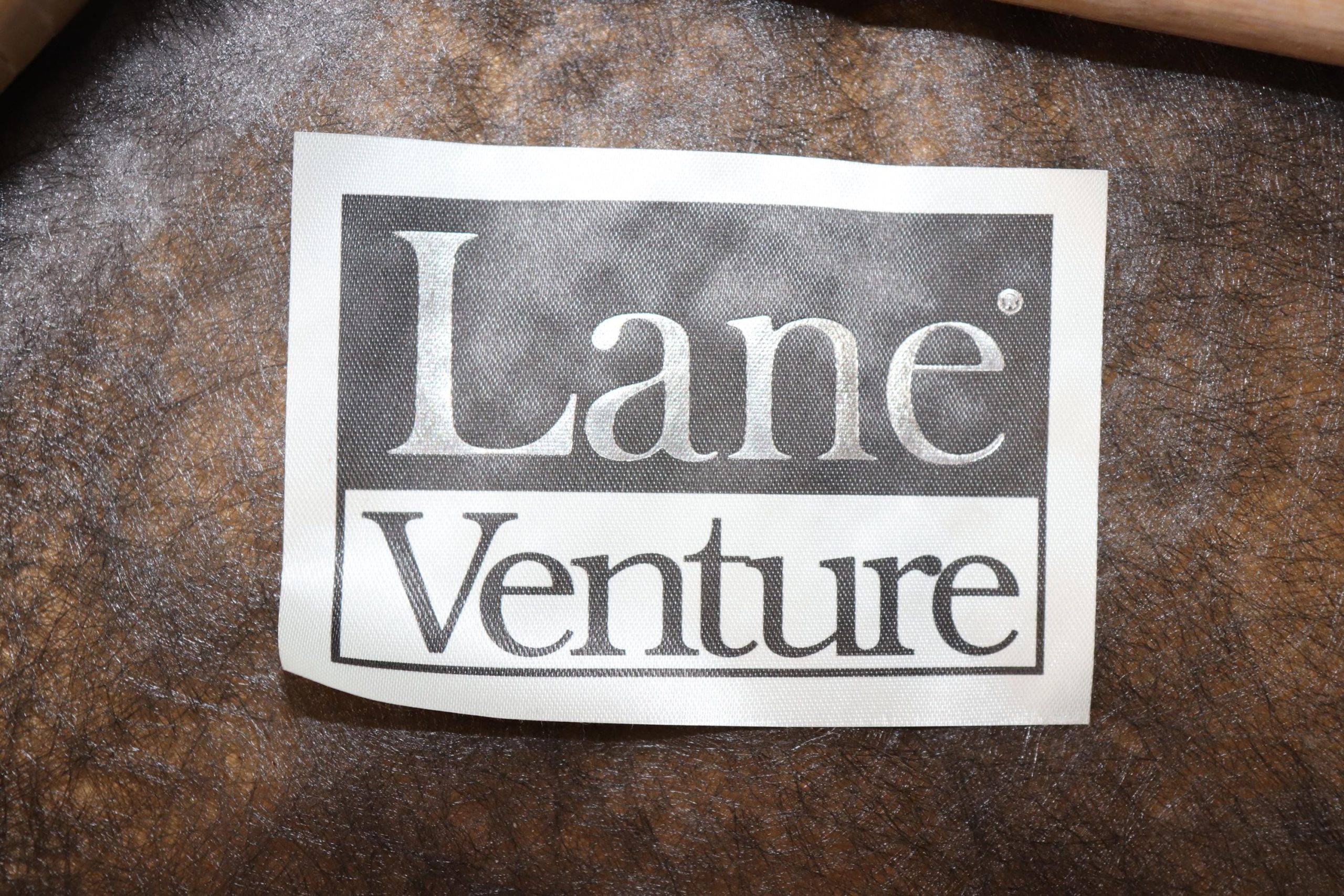 6 Lane Venture Bamboo Distressed Paint Decorated Dining Chairs, Vintage Chairs - Image 8