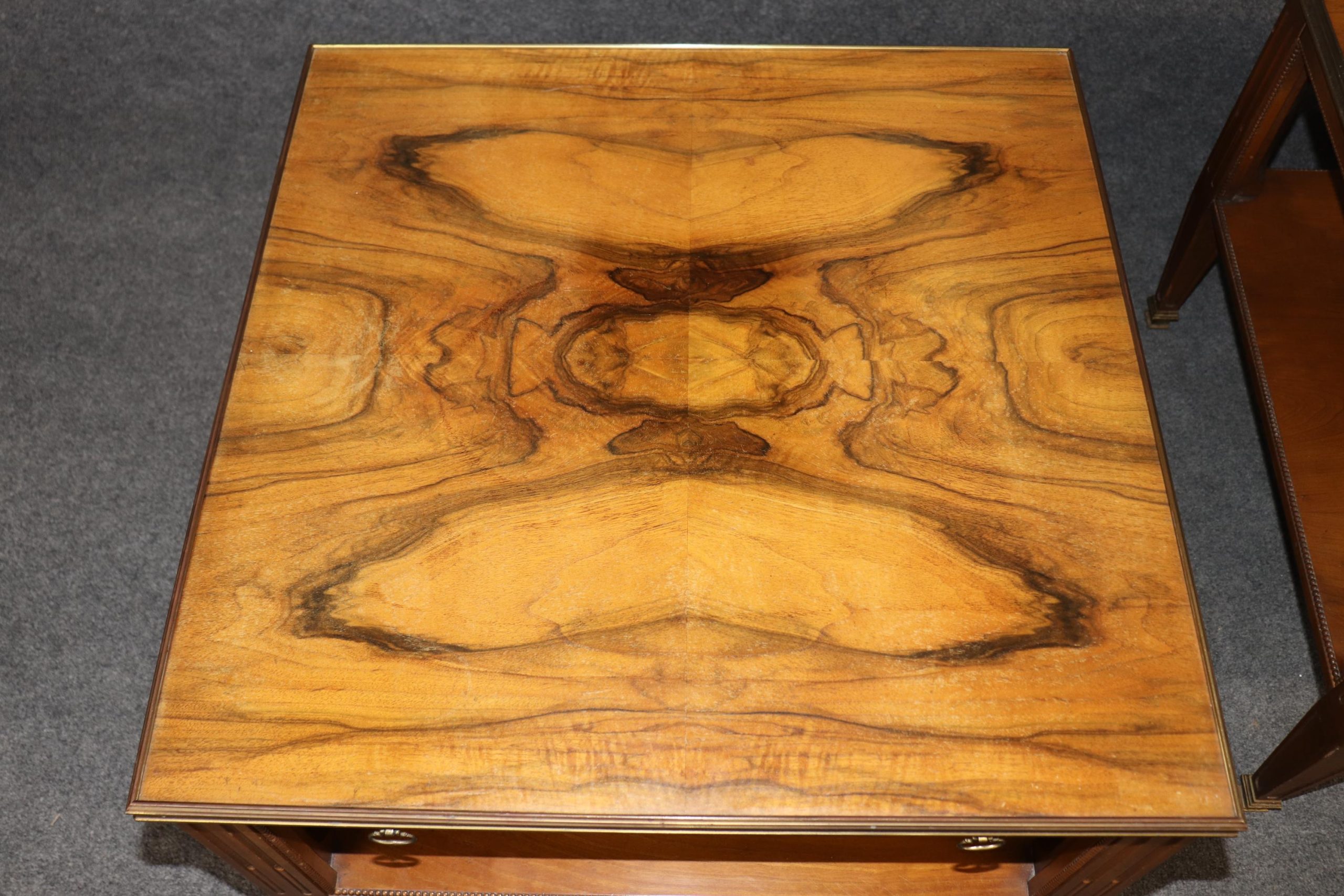 Pair of Directoire Style Brass Mounted End Tables by Baker Furniture circa f1960s, Side Tables - Image 9