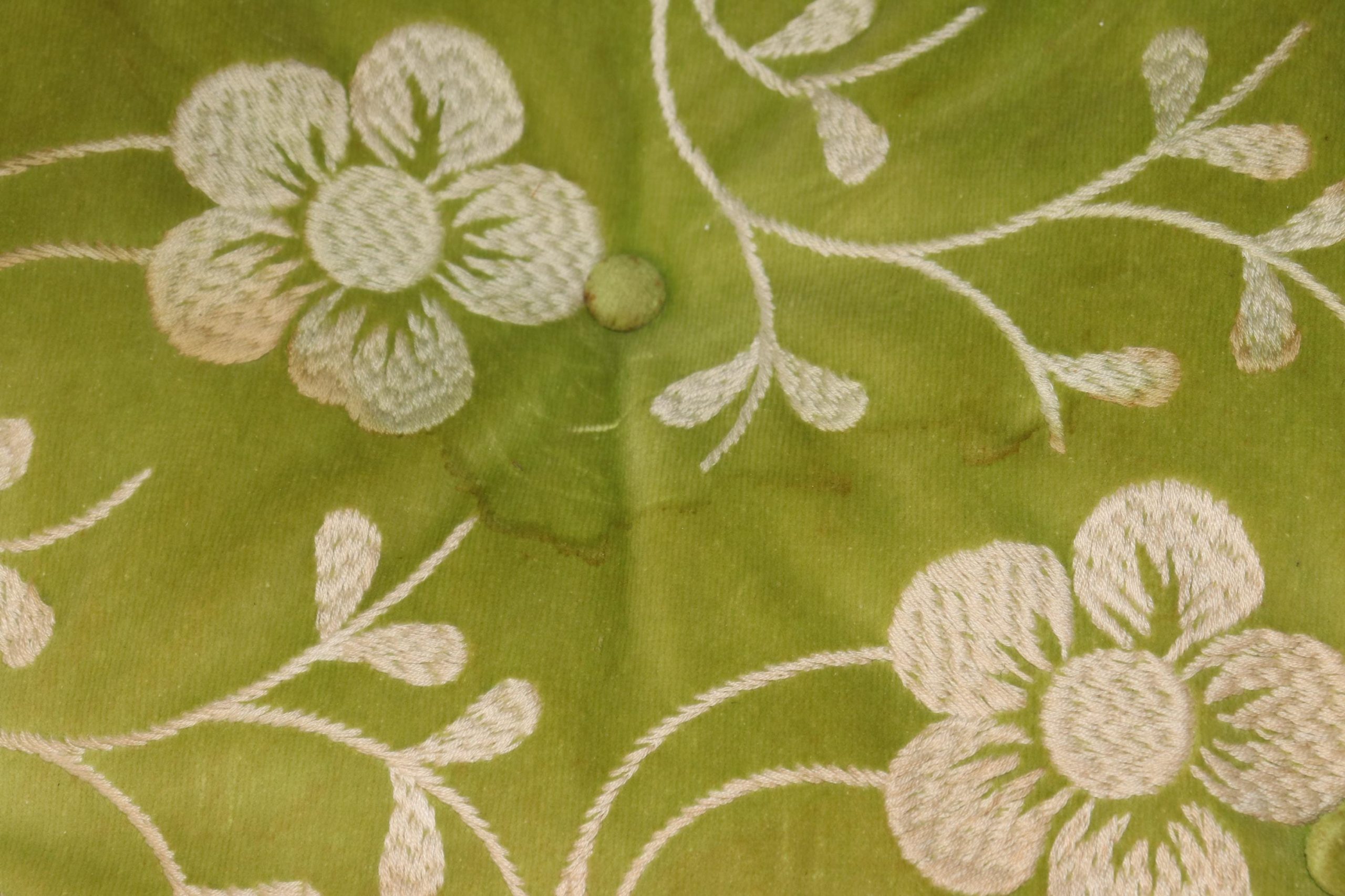 Hollywood Regency Ebonized Armchairs - Set of 4 Vintage Dining Chairs - Image 8