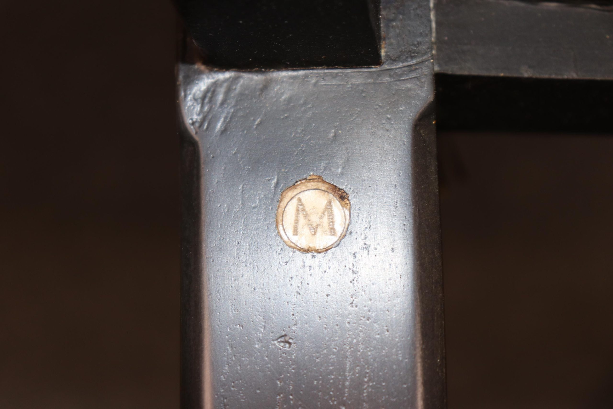 8 Alfonso Marina Ebonized and Gilt Regency Style Dining Chairs, Kitchen Chairs - Image 8