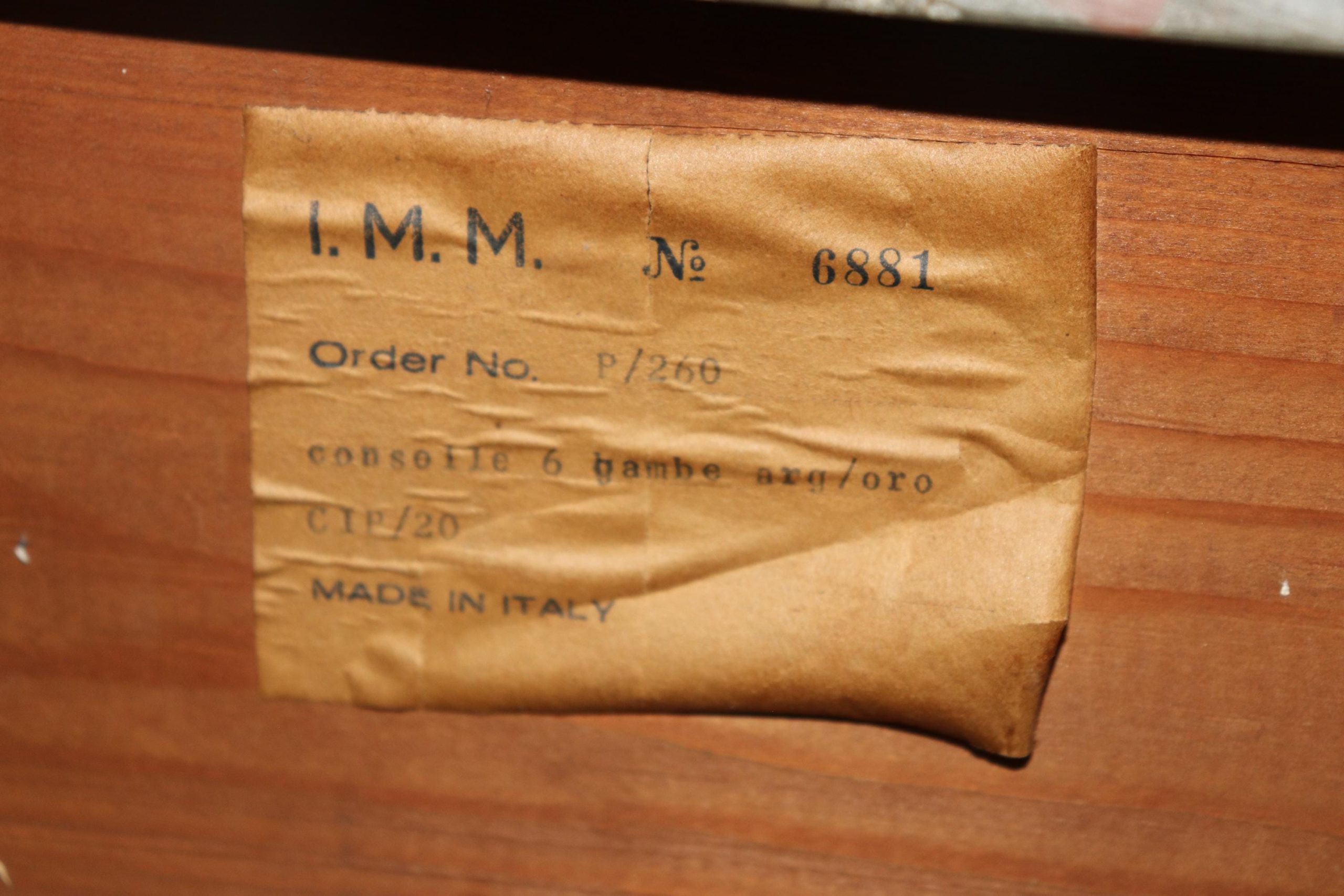 Italian Louis XVI Style Silver and Gold Gilt Marble Top Console Table - Sofa Table - Image 10