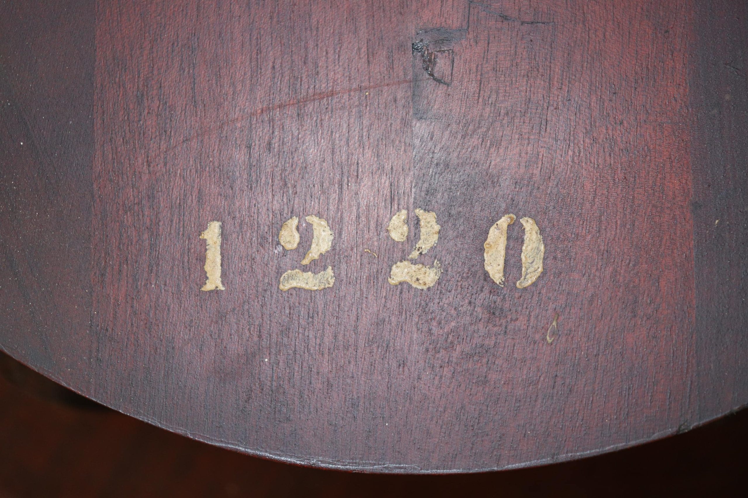 Antique French Art Nouveau Marquetry Inlaid End Table Attributed to Emile Galle, Side Table - Image 16