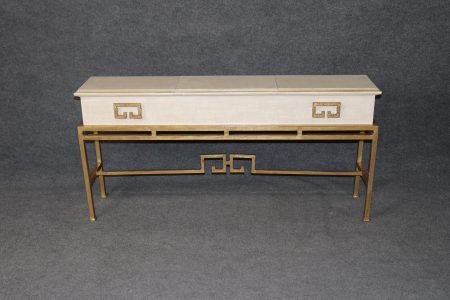 Vintage Hollywood Regency Style Console Table, Sofa Table