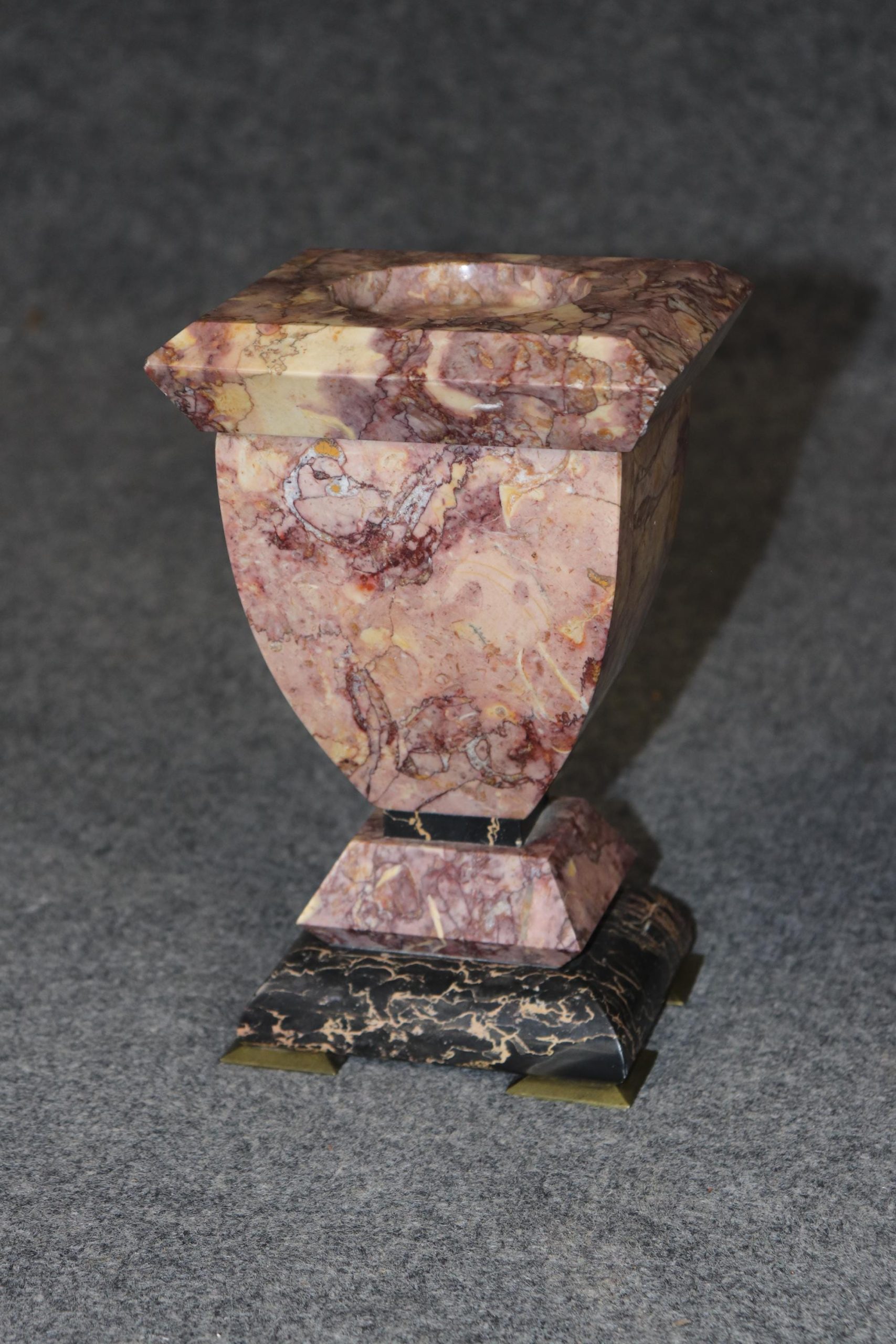 French Art Deco 3 Piece Clock Set, Mantle Clock - Image 4