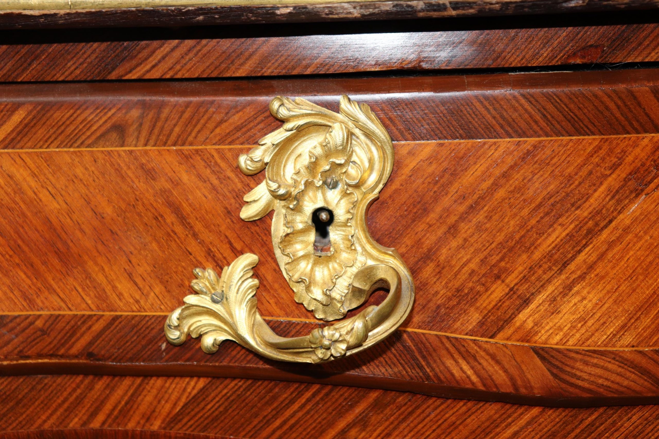 Antique 19th Century French Louis XV Style Ormolu Mounted Ladies Desk by Leon Dromard, Writing Desk - Image 11