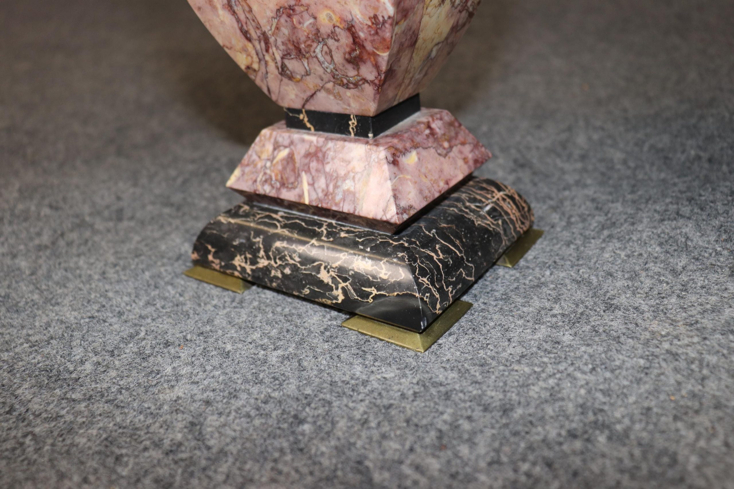 French Art Deco 3 Piece Clock Set, Mantle Clock - Image 11