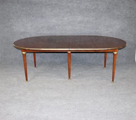 Maison Jansen Louis XVI Directoire Style Dining Room Table with 2 Leaves, Dining Room Furniture